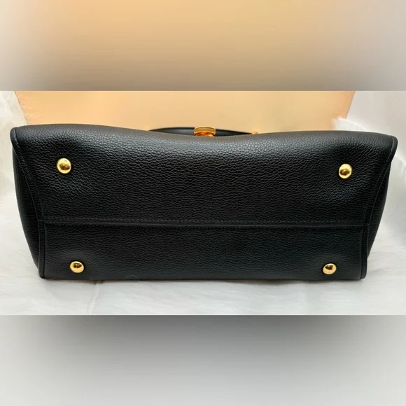 SOLD Salvatore Ferragamo Gancini Top Handle Bag - Picture 4 of 9